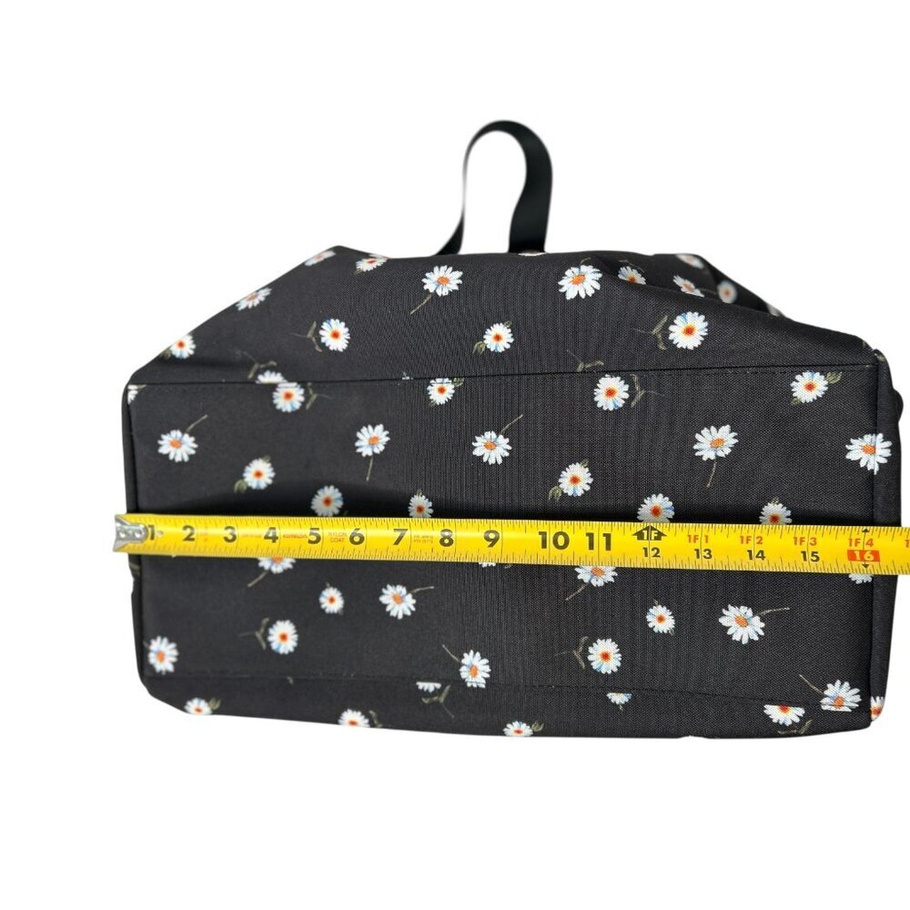 Alice + Olivia Daisy Print Duffel Everyday Bag / Tote Shopping Travel Vacation - Picture 13 of 13